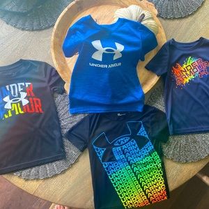 Like NEW under armour shirts! Perfect condition